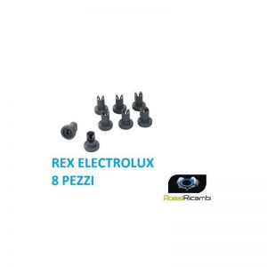 REX ELECTROLUX - KIT RUOTE LAVASTOVIGLIE CESTELLO SUPERIORE 8 PZ - 50286967000