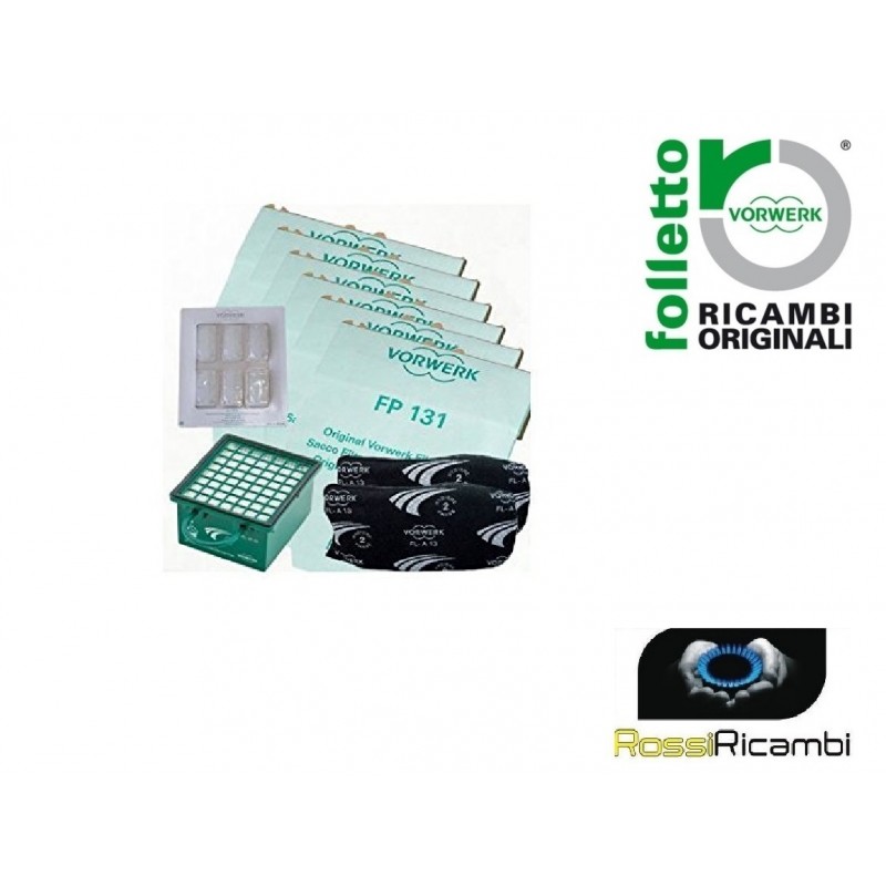 Rowenta Set 6 Sacchetti di ricambio e 2 Microfiltri